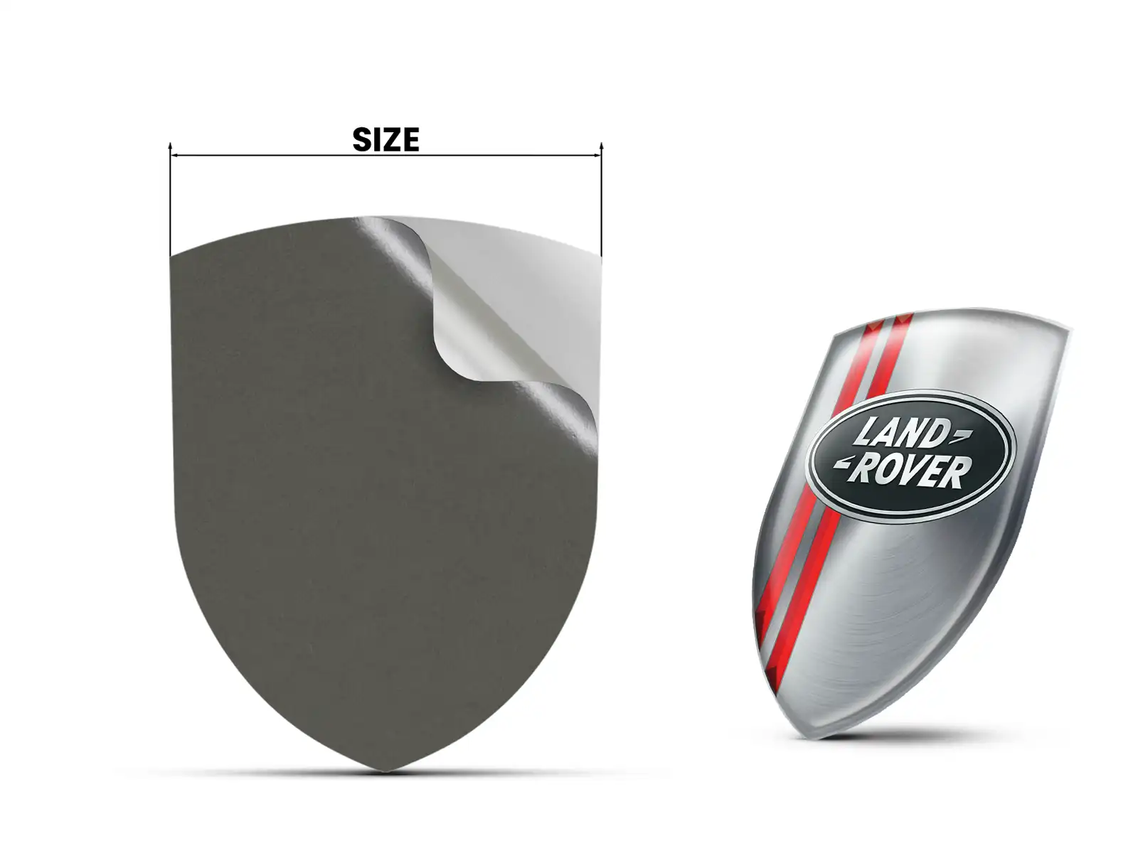 Land Rover Car Silicone Emblems Durable High Quality Professional